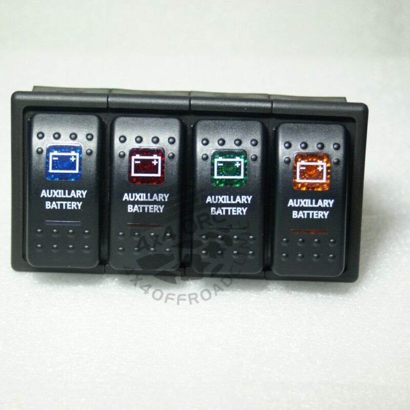 Battery Auxillary Rocker Switch