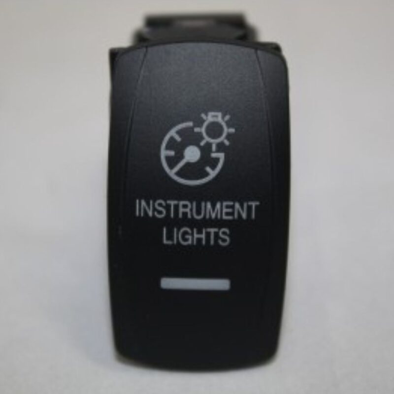Instrument Light Rocker Switch Laser Etched