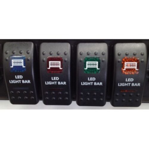 LED Light Bar Rocker Switch Aurora