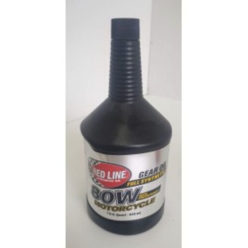 Redline Oil 80W Motorcycle Gear Oil W Shockproof 946ML