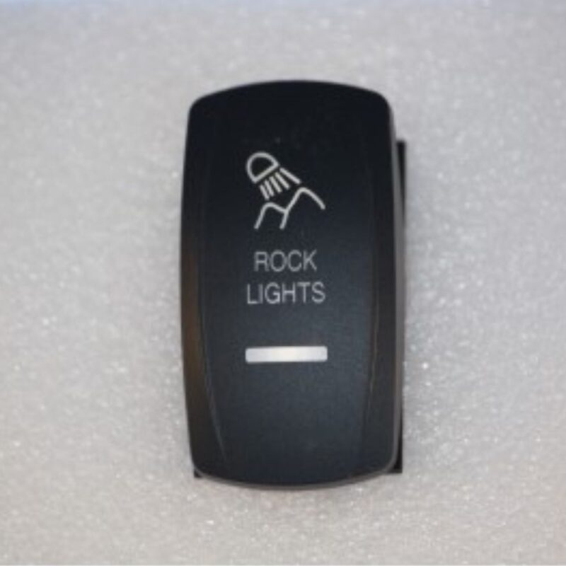 Rock Light Rocker Switch Laser Etched