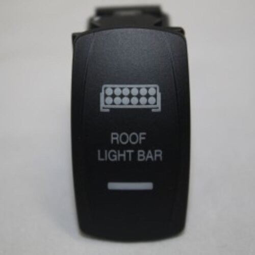 Roof Light Bar Double Row Rocker Switch Laser Etched