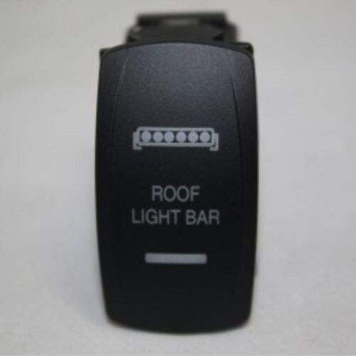 Roof Light Bar Single Row Rocker Switch Laser Etched