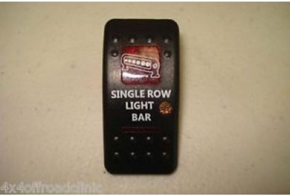 Single Row Lightbar Light Bar Rocker Switch