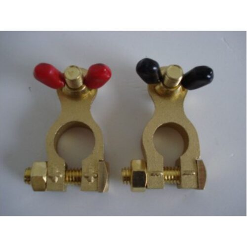 Universal Brass Battery Clamps