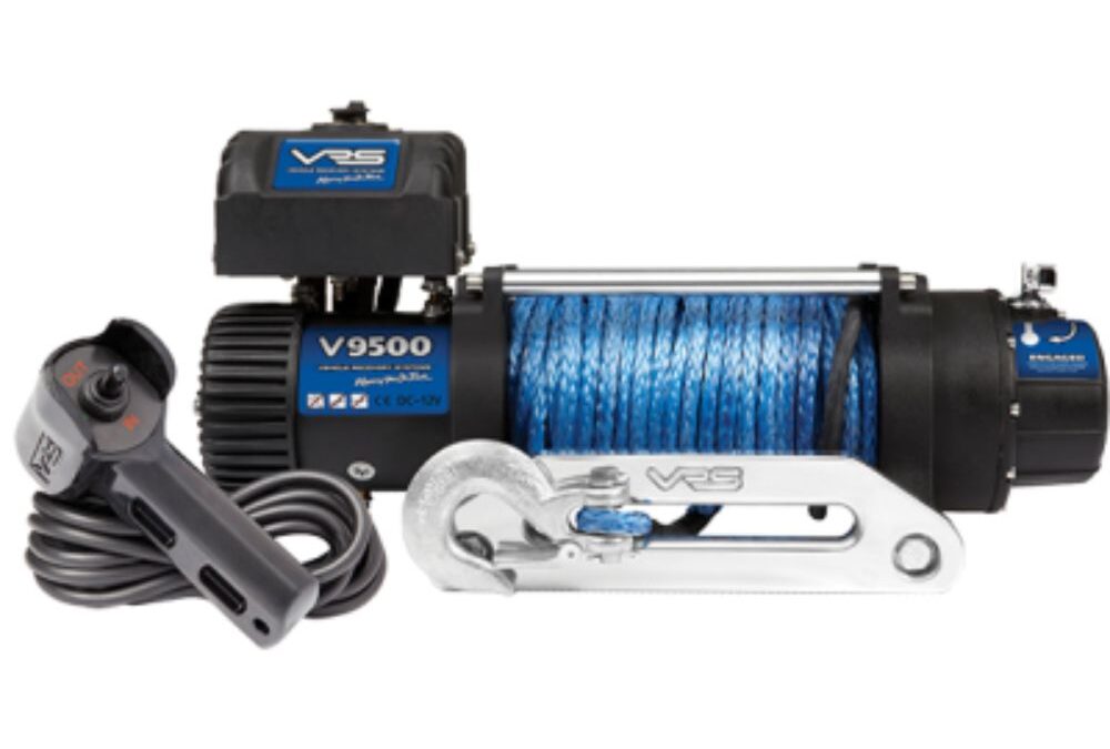 VRS 12000LBS Winch With Synthetic Rope