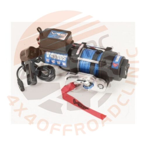 VRS 4000LBS winch with Synthetic Rope
