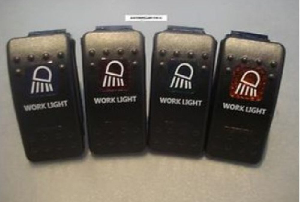 Work Light Rocker Switch
