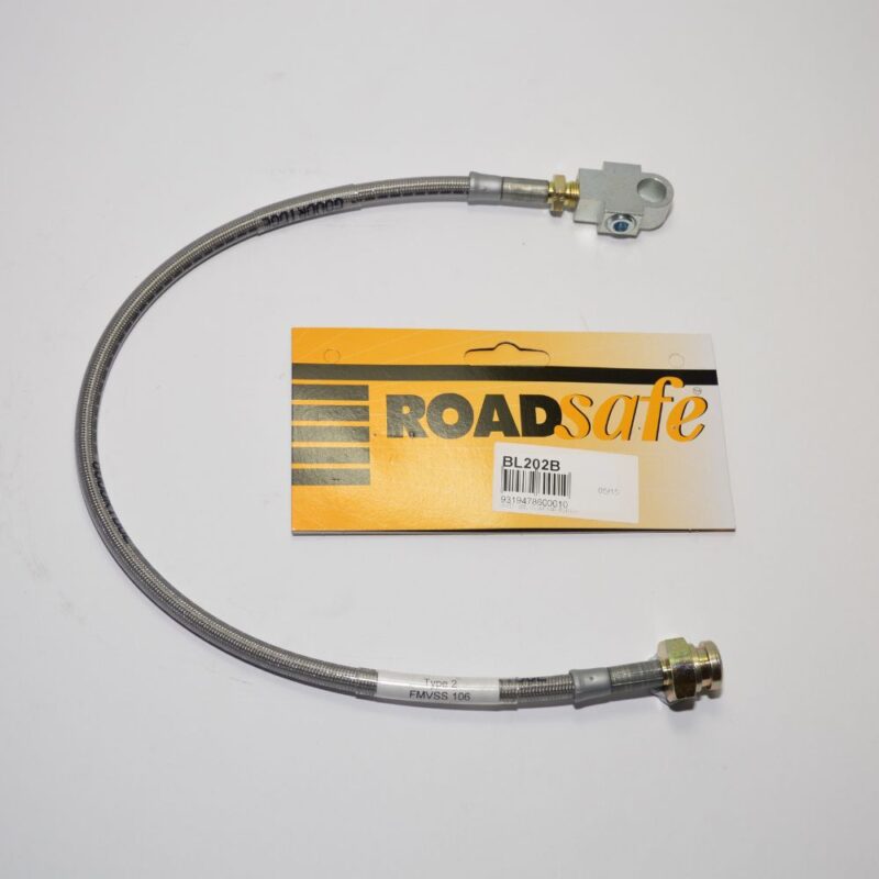 Nissan Patrol GU Braided Extended Brake Line - Image 3