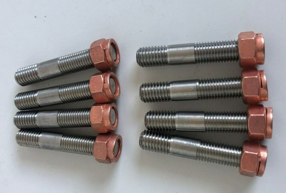 ZD30 Inconel Exhaust Manifold Studs And Copper Nuts
