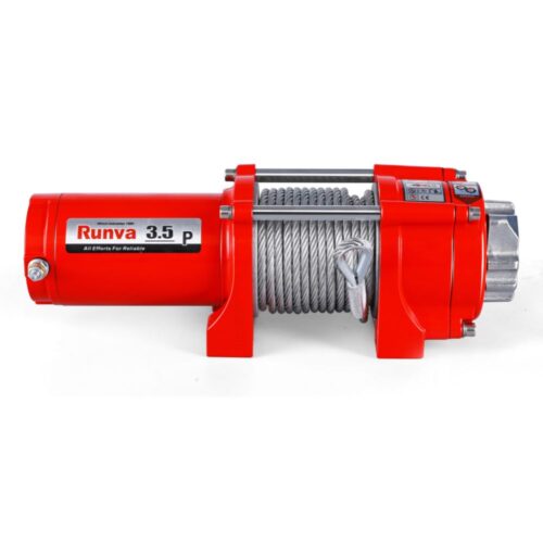 RUNVA 3.5P 12V Or 24V Winch With Steel Cable