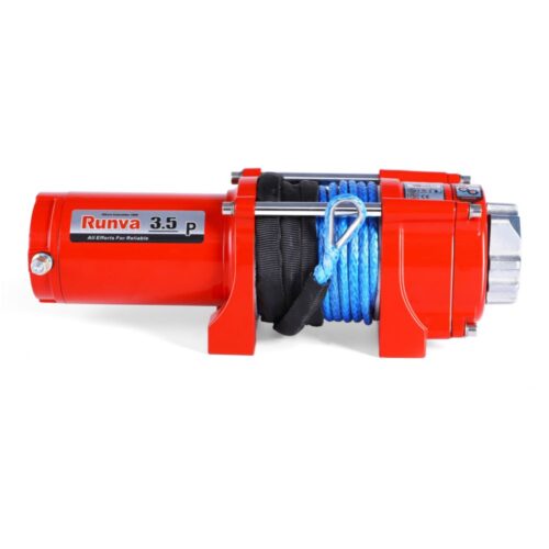 RUNVA 3.5P 12V Or 24V Winch With Synthetic Rope