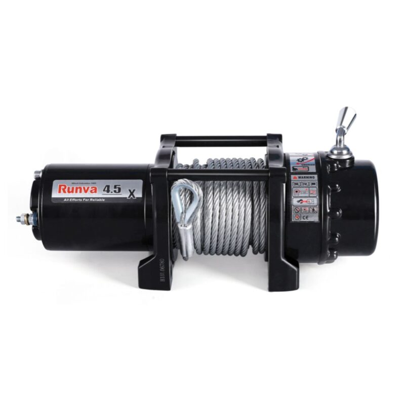 RUNVA 4.5X 12V Or 24V Winch With Steel Cable