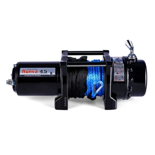 RUNVA 4.5X 12v Or 24V Winch With Synthetic Rope