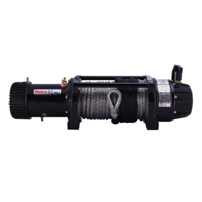 RUNVA EWB9500-Q Premium 12V Or 24V Winch With Synthetic Rope