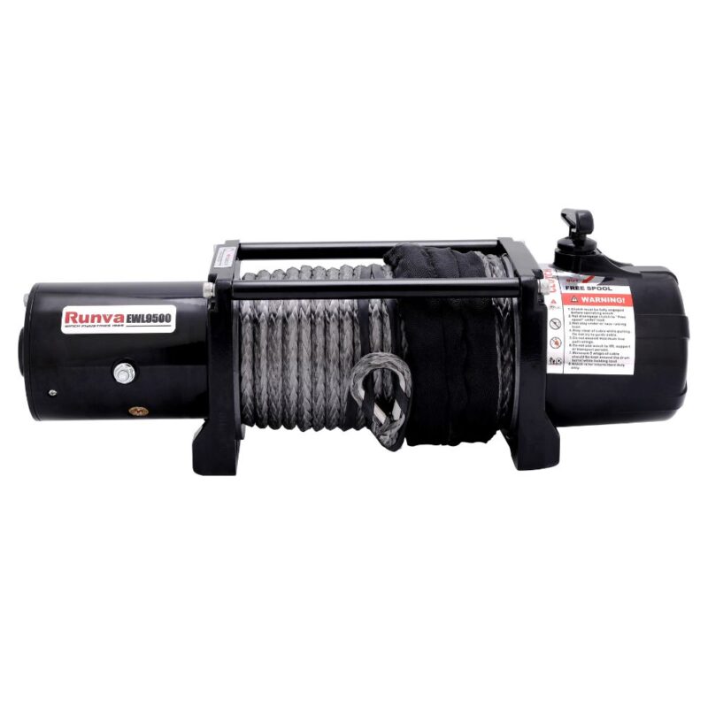 RUNVA EWL9500 Winch 12V With Synthetic Rope