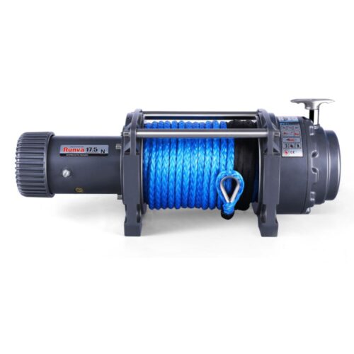 RUNVA EWN17500 12V Or 24V Winch With Synthetic Rope