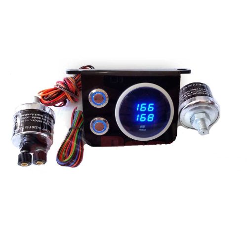 Digital LED Gauge Panel And Switches