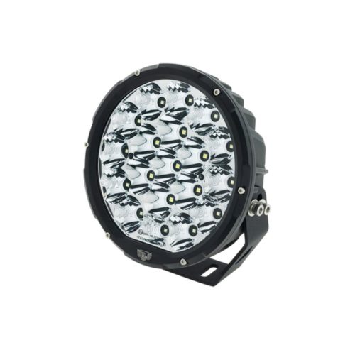 Hulk 4x4 7" Round LED Driving Lamp - Black Bezel