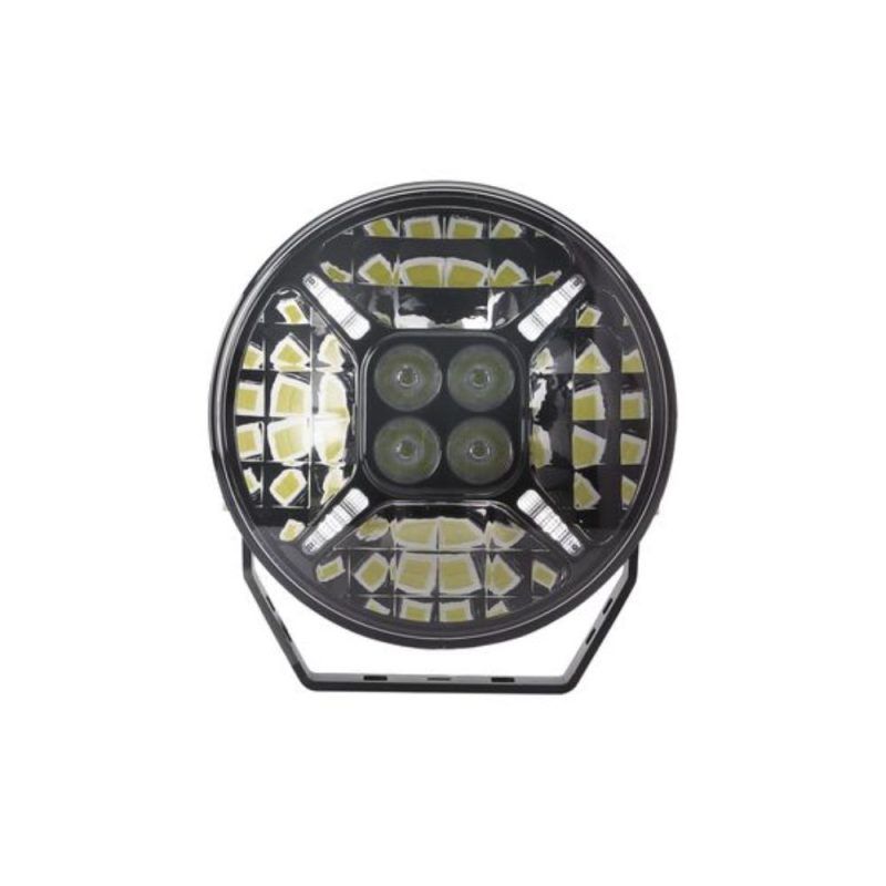 Hulk 4x4 9” Round LED Driving Lamp Black - Image 3