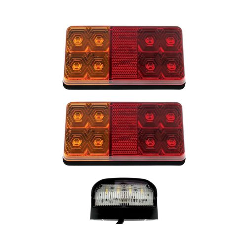 Hulk 4x4 Trailer Lamp Kit 12V