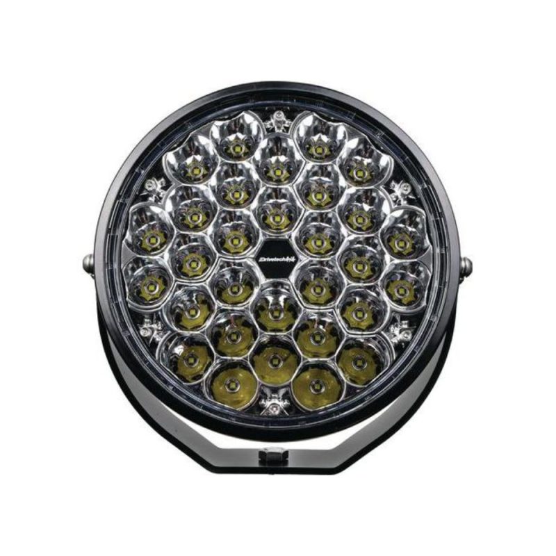 Drivetech 4X4 DT-DR220 220mm Round LED Driving Light Black - Image 2