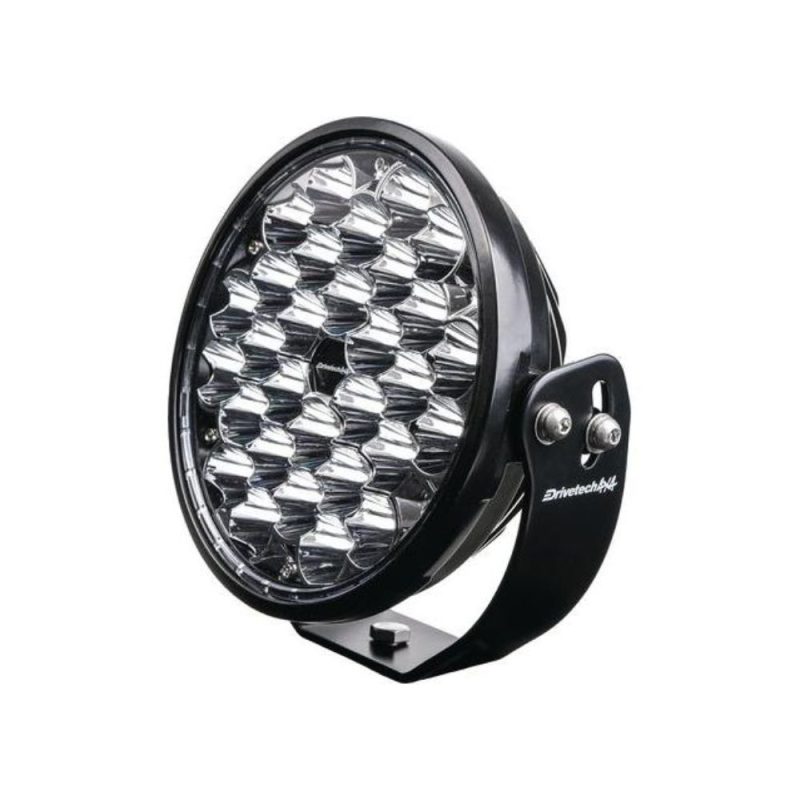 Drivetech 4X4 DT-DR220 220mm Round LED Driving Light Black