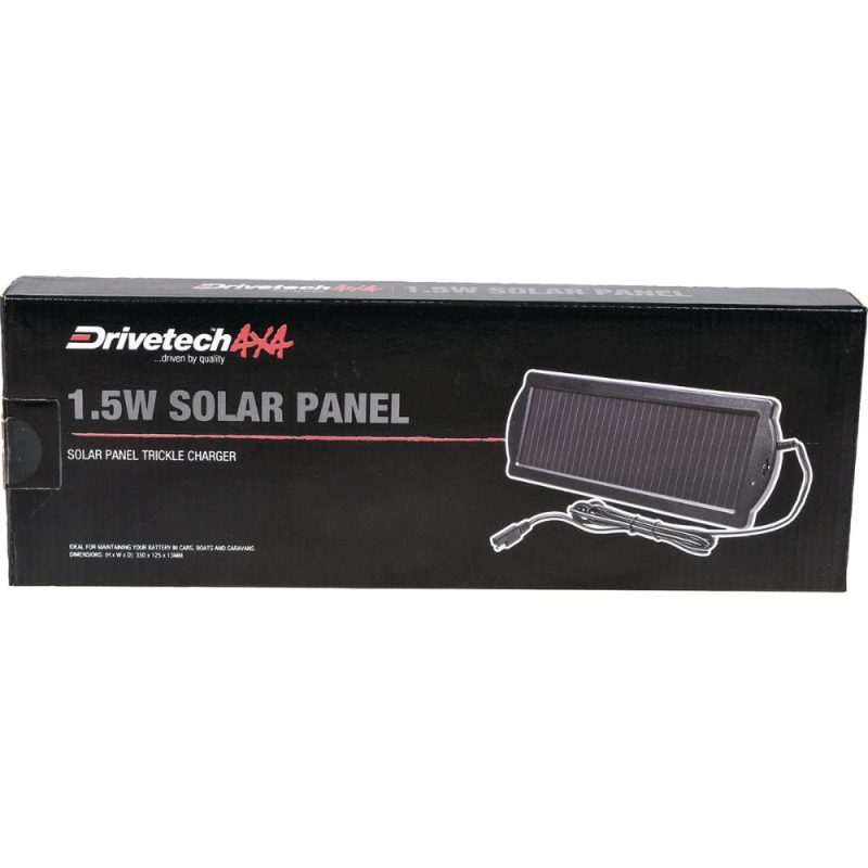Drivetech 4x4 1.5W Trickle Charge Solar Panel - DT-SP1.5 - Image 5