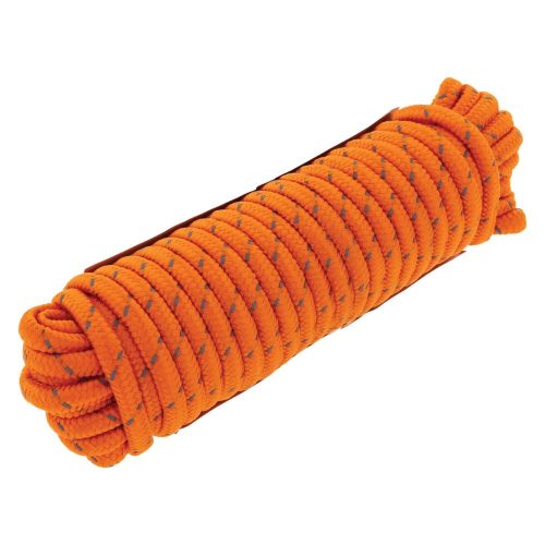 Hulk 4x4 Reflective Rope Orange 9.5MM X 15M