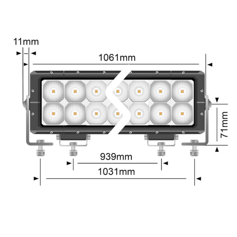 STEDI 42 Inch ST4K 80 Led Double Row Light Bar - Image 3