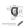 STEDI 8 Inch ST4K 12 LED Double Row Bar - Image 4