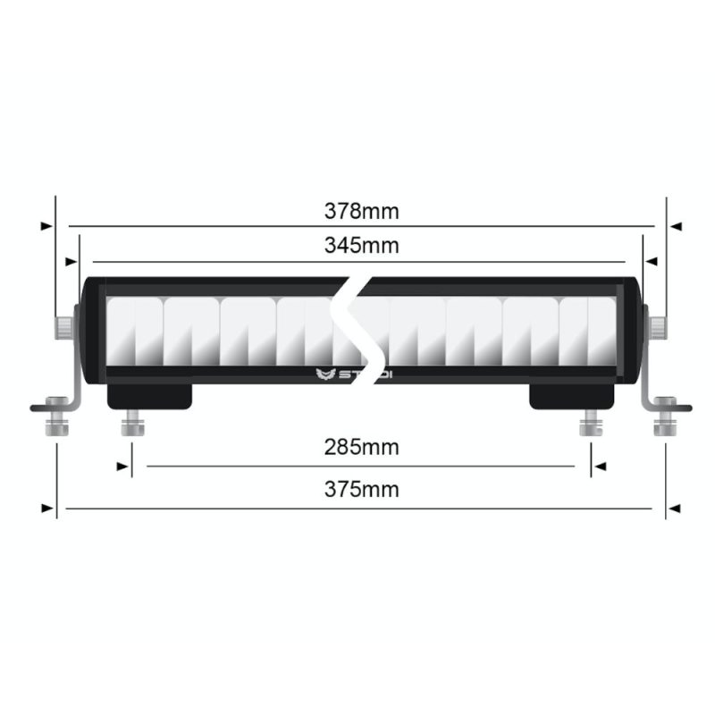 STEDI ST1K 13.5" E-Mark LED Light Bar - LEDST1K-13-12L - Image 4