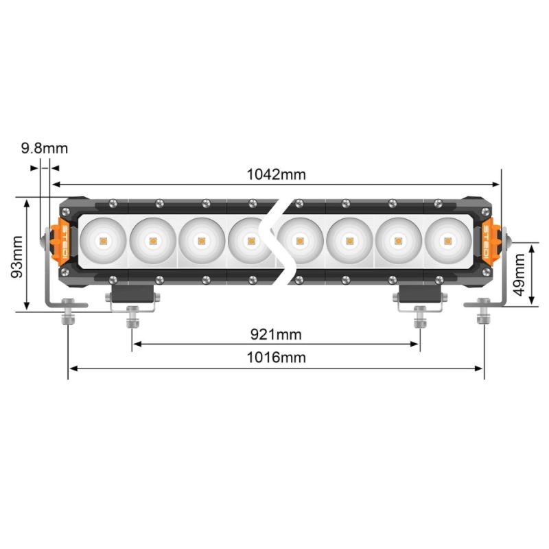 STEDI ST3301 PRO 41 Inch 28 LED Light Bar - LED3301-PRO-28L - Image 4