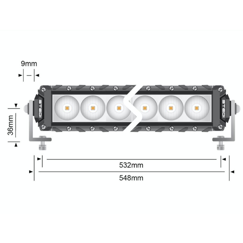 STEDI ST3K 21.5 Inch 20 Led Slim LED Light Bar - Image 4