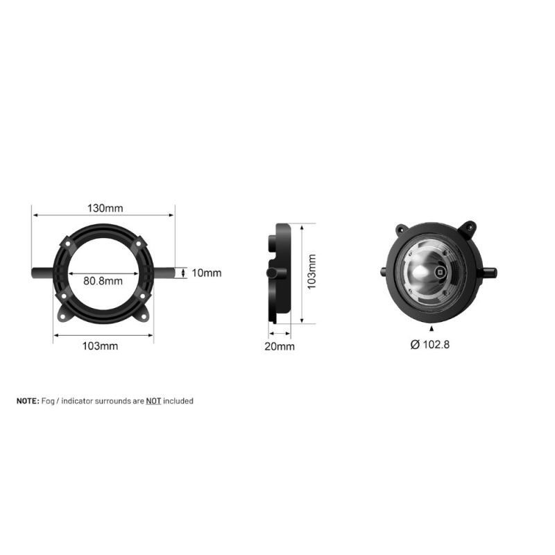 STEDI Boost Integrated Driving Light For ARB Deluxe - BOOST-DELUXE-KIT - Image 5