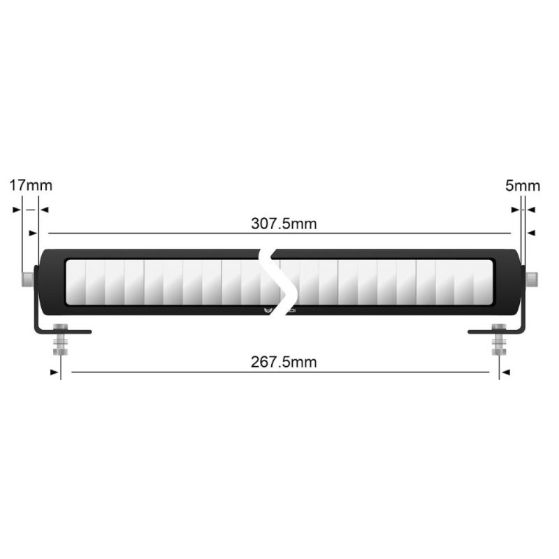 STEDI ST-X 12 Inch LED Light Bar - LEDST-X-12-4L - Image 5