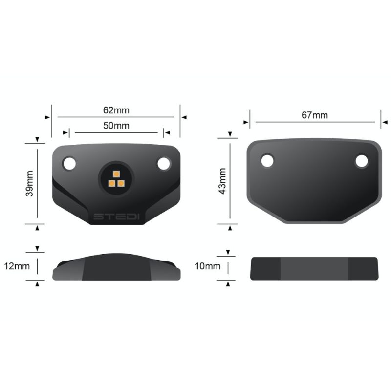 STEDI Surface LED Rock Light (5700K) - LEDROCK-WHT-1PC - Image 4
