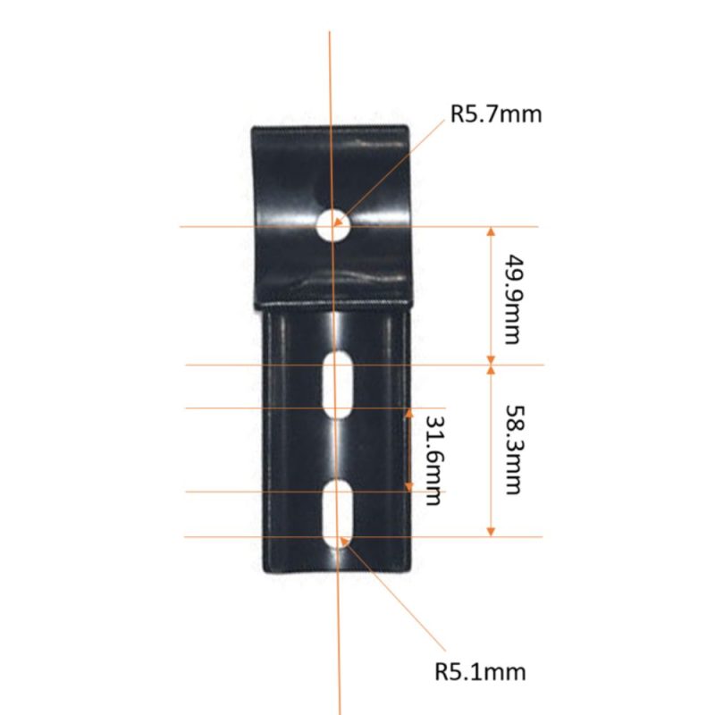 Brush/Scrub Bar Brackets Clamps Fit 49mm Brush Bars Onto 63mm Bull Bar Hoop - Image 4