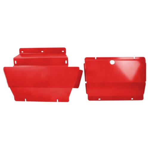 Bash Plate Front And Sump Guard  For Holden Colorado 2012-2016 For Isuzu D-Max 2012-2016 3mm Red Protect