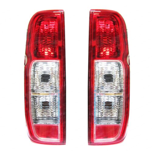 Pair Tail Lights Rear Lamp For Nissan Navara Frontier D40 2005-2014 ST STR STX RX