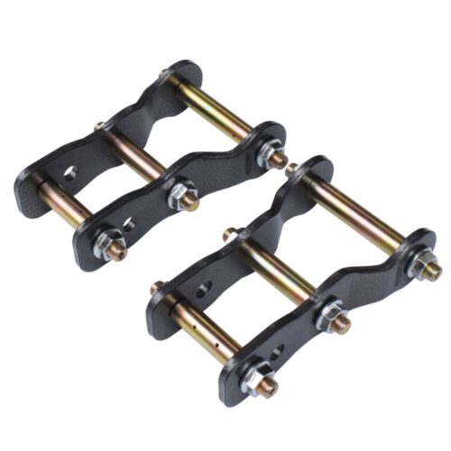 Rear Extended Lift Up Greasable Shackles 2 inch For Toyota Hilux Vigo 2012-On 2pcs