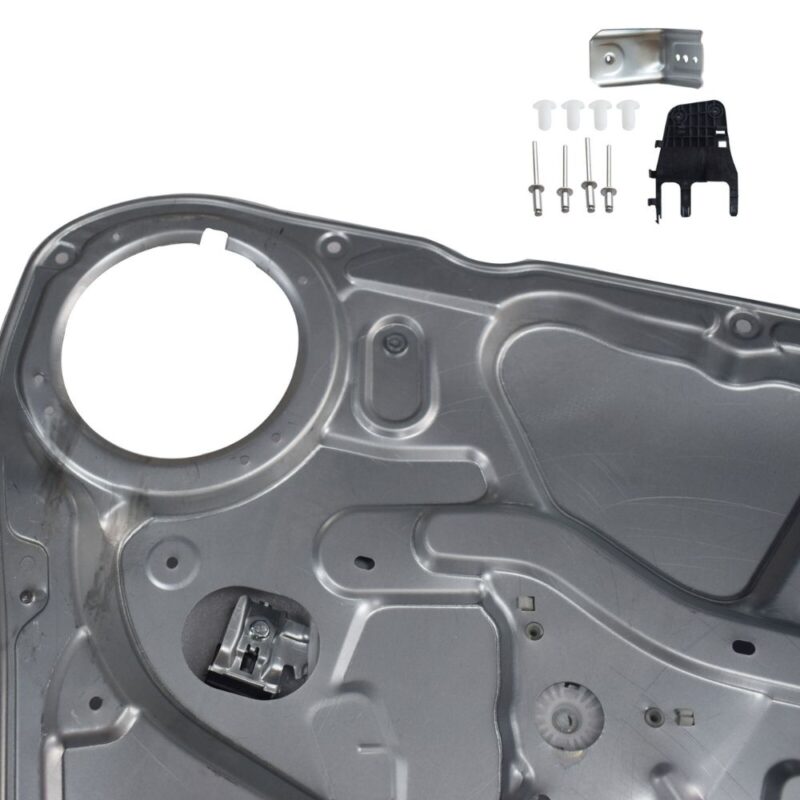 Front Left Side Window Regulator W/ Panel Fit Hyundai I30 FD 2007-2012 NO Motor - Image 3