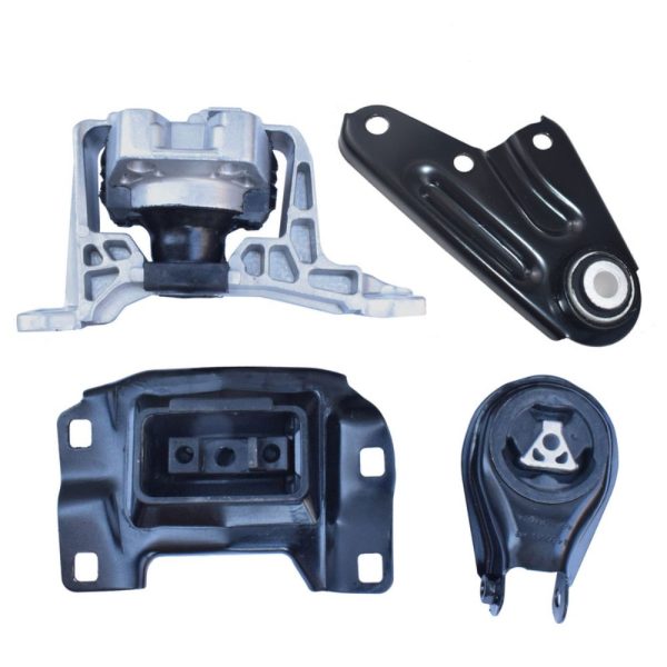 4 Pcs Front & Rear Transmission Engine Mount Kit Fit For Mazda 3 BK BL 2.0L 2004-2009