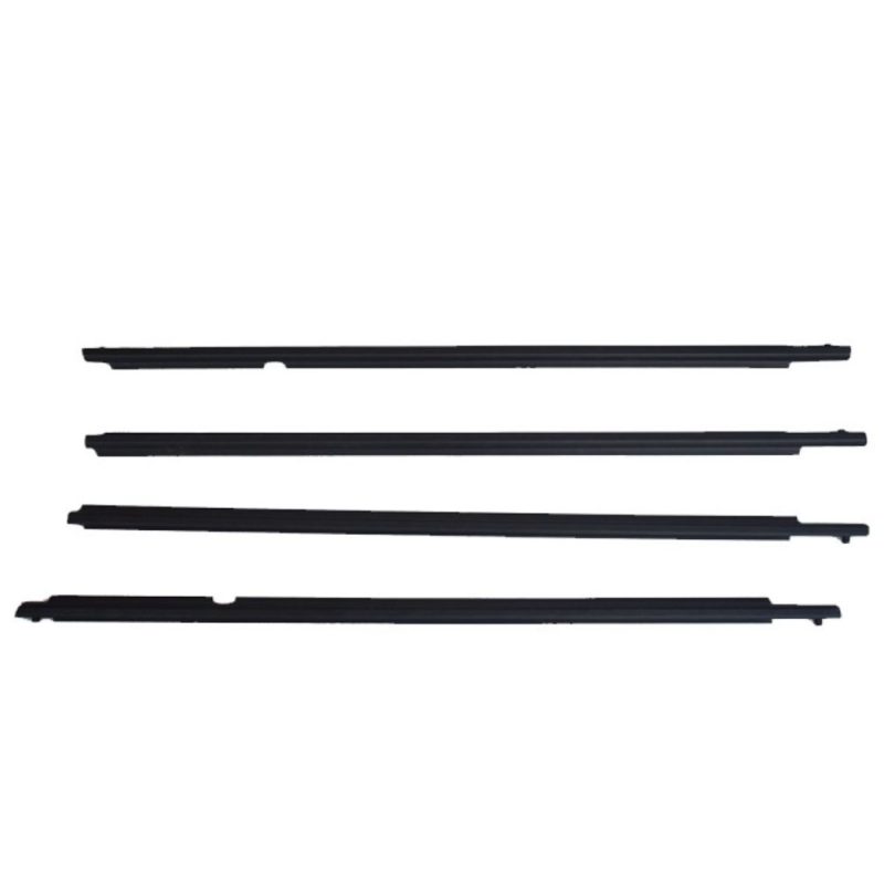 4 Pcs Window Glass Seals Window Weather Strip Fit For Toyota Corolla Sedan 2009-2012