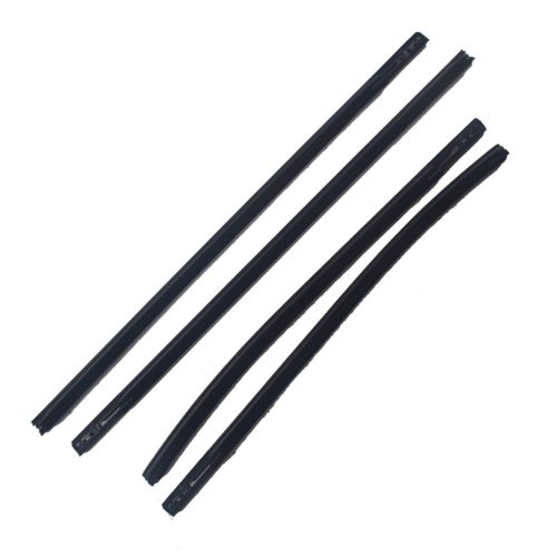 4 x Outer Door Window Rubber Seal Trim Fit For Ford Ranger PX XL 2012-2020