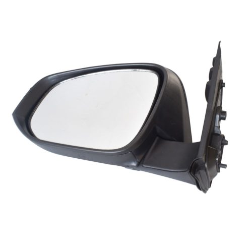 Black Manual Door Mirror Left Side Fit For Toyota Hilux 2015-2019