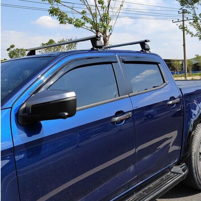 Bonnet Protector & Weathershields Window Visors Fit For Isuzu Dmax MY D-Max 21 22 23 - Image 4