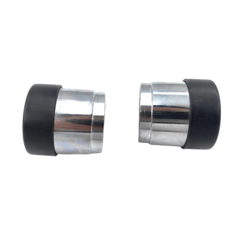2 x 45mm Trailer Bearing Buddy Protectors Bearing Buddies Stainless Steel With Cap - Image 2