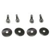 4 x Chrome Door Lock Striker Bolts Washers Fit For Holden HQ HJ HX HZ WB Torana LH LX UC - Image 2