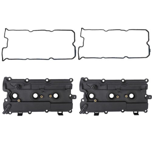 2 x Valve Rocker Tappet Cover With Gasket+ PCV Fit For Nissan Altima Maxima Murano 3.5L